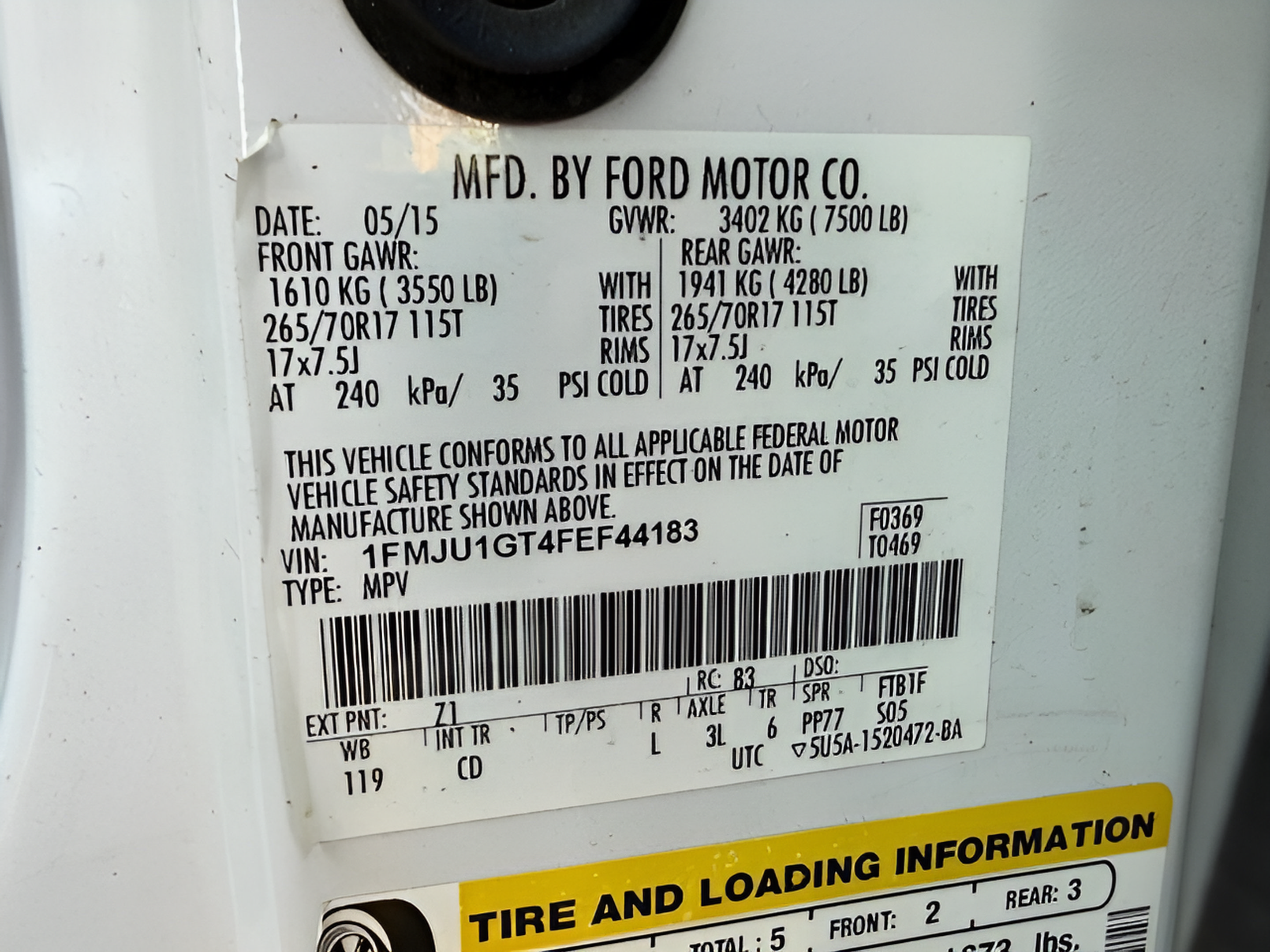Used 2015 Ford Expedition XL AWD/4WD image 30