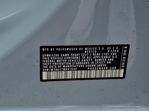 New 2026 Volkswagen Jetta GLI Autobahn FWD image 18