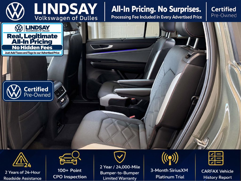 Used 2024 Volkswagen Atlas Peak Edition SE AWD/4WD image 15