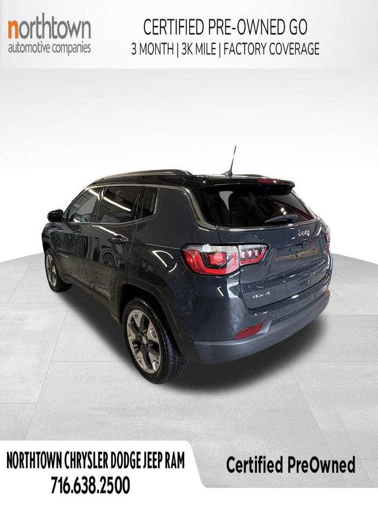 Certified 2018 Jeep Compass Limited AWD/4WD image 3