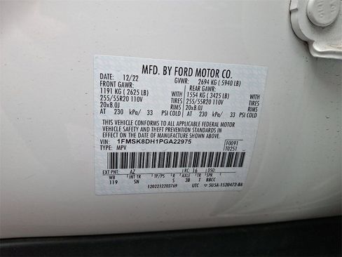 Certified 2023 Ford Explorer XLT w/ Equipment Group 202A image 28