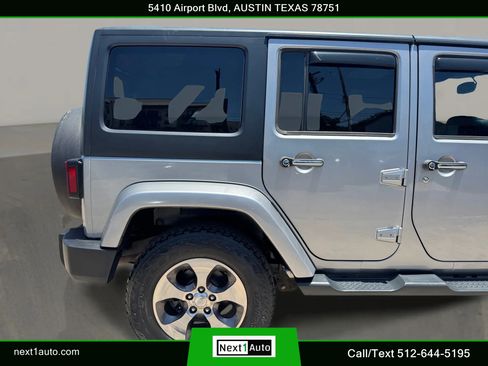 Used 2016 Jeep Wrangler Unlimited Sahara w/ Max Tow Package AWD/4WD image 7