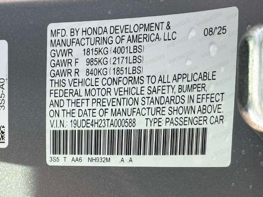 Certified 2026 Acura Integra FWD image 31