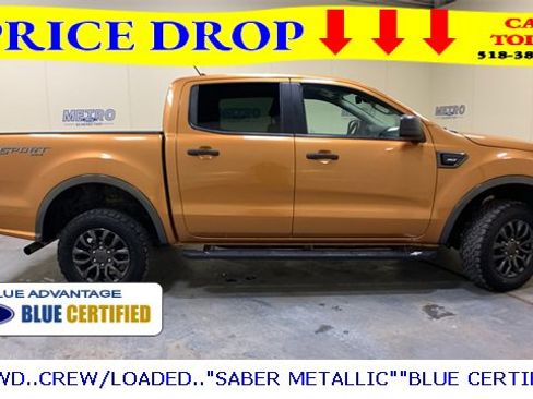 Certified 2019 Ford Ranger XLT w/ Equipment Group 301A Mid image 3