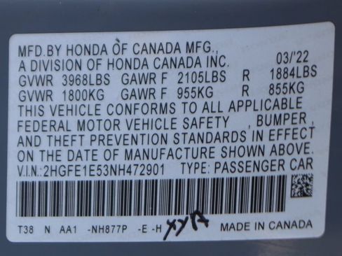 Used 2022 Honda Civic Si image 49