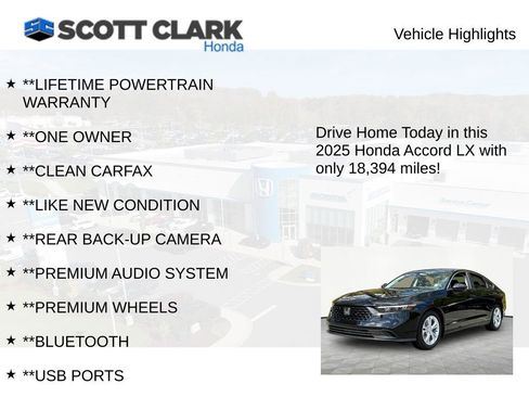 Used 2025 Honda Accord LX image 11