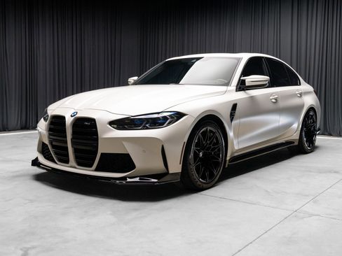 Used 2021 BMW M3 w/ Executive Package RWD image 24
