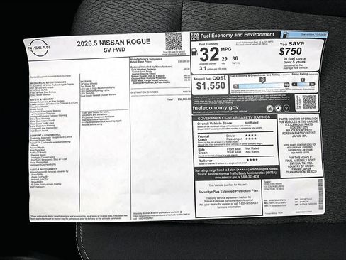 New 2026 Nissan Rogue SV image 21