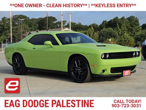 Used 2023 Dodge Challenger SXT w/ Blacktop Package RWD image 1