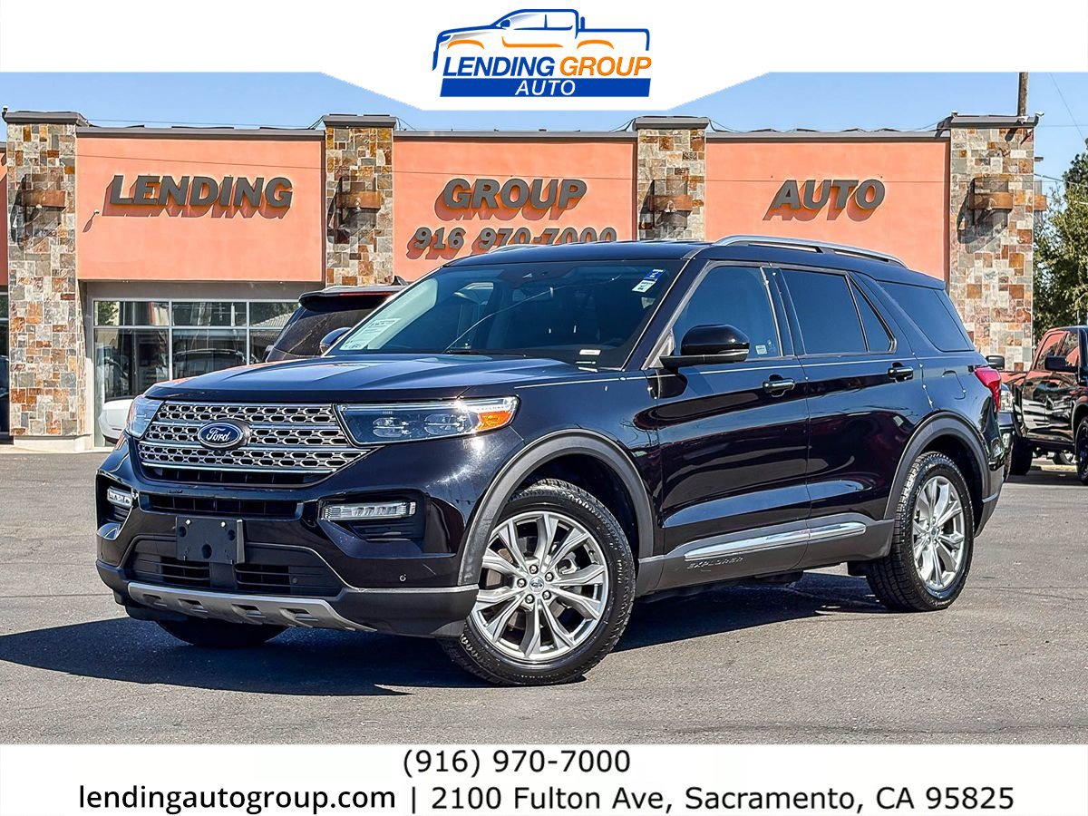 Used 2021 Ford Explorer Limited w/ Class III Trailer Tow Package RWD image 1