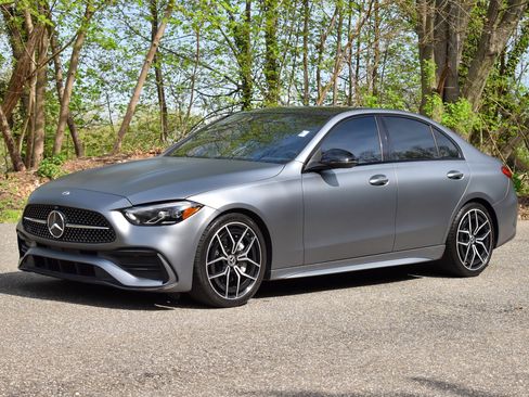 Used 2022 Mercedes-Benz C 300 Sedan w/ AMG Line w/ Night Package image 3