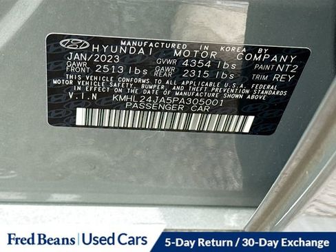 Used 2023 Hyundai Sonata SE w/ Preferred Accessory Package image 30