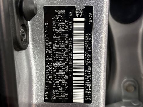 Used 2018 Toyota Camry XLE image 26