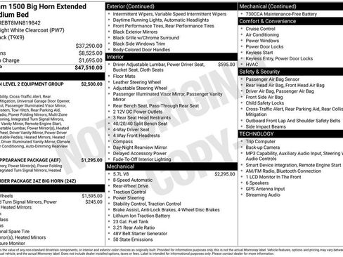 Used 2021 RAM 1500 Big Horn RWD image 9