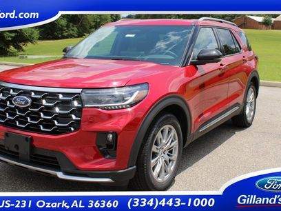 New 2025 Ford Explorer Platinum