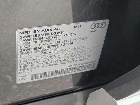 Certified 2022 Audi Q5 2.0T Premium Plus w/ Premium Plus Package image 32