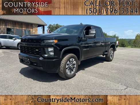 Used 2021 Chevrolet Silverado 2500 Custom w/ Custom Value Package AWD/4WD image 1