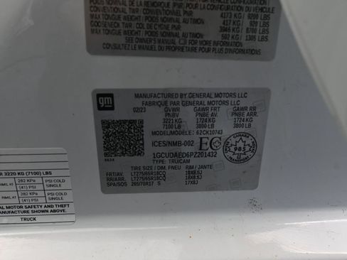 Used 2023 Chevrolet Silverado 1500 W/T w/ WT Value Package image 49