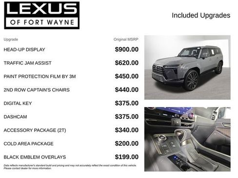 Used 2024 Lexus GX 550 w/ Accessory Package (2T) AWD/4WD image 4