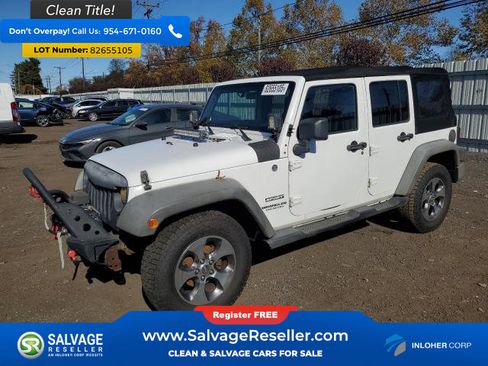 Used 2012 Jeep Wrangler Unlimited Sport image 1