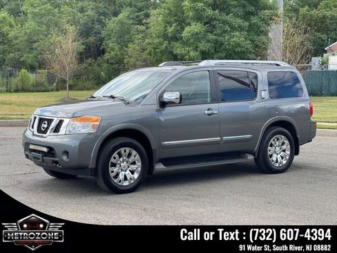Used 2015 Nissan Armada Platinum w/ 2nd Row Captain Seat Package AWD/4WD image 4