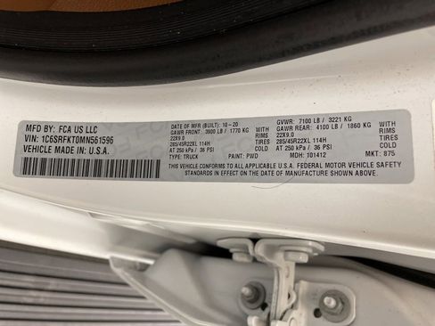 Certified 2021 RAM 1500 Limited image 33