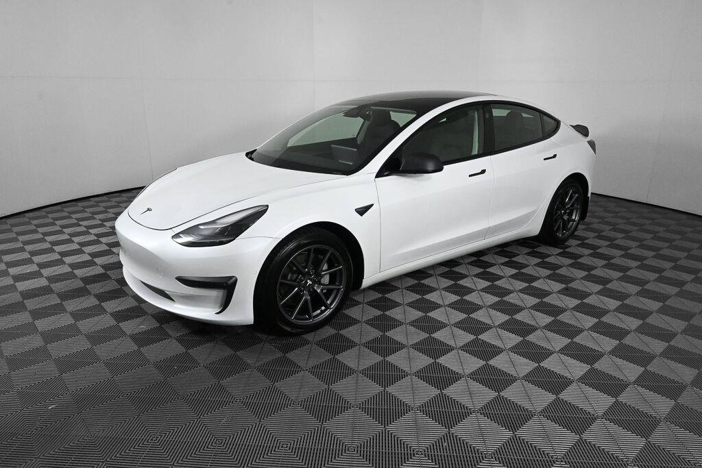 Used 2021 Tesla Model 3 Long Range AWD/4WD image 1