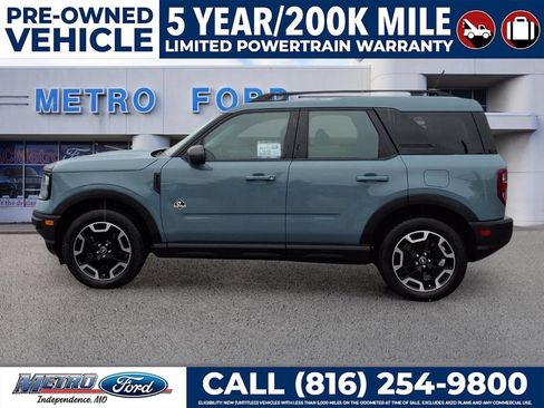 Certified 2023 Ford Bronco Sport Outer Banks w/ Tech Package AWD/4WD image 6