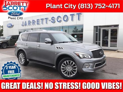 Used 2017 INFINITI QX80 4WD w/ Driver Assistance Package image 1