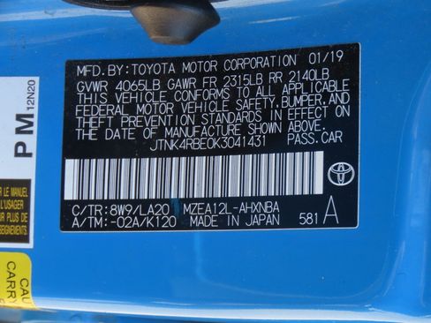 Used 2019 Toyota Corolla XSE FWD image 24