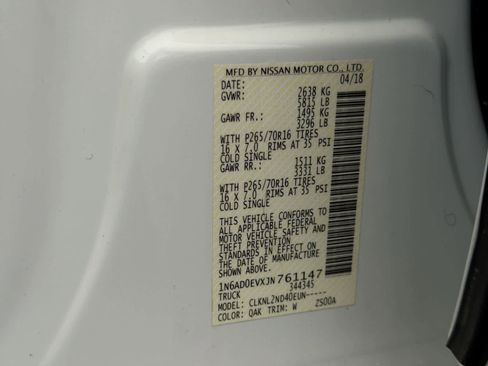 Used 2018 Nissan Frontier SV AWD/4WD image 37