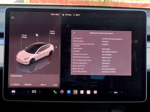 Used 2022 Tesla Model 3 Performance AWD/4WD image 18