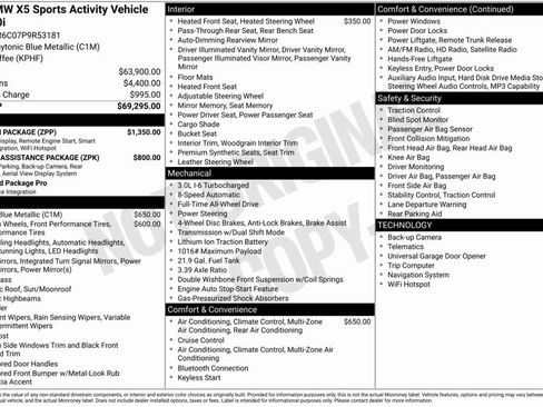 Certified 2023 BMW X5 xDrive40i w/ Premium Package image 7
