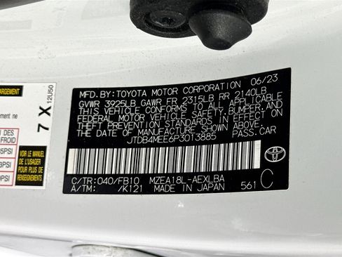 Certified 2023 Toyota Corolla LE FWD image 28
