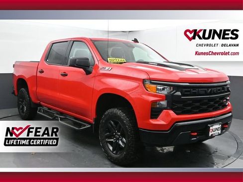 Used 2024 Chevrolet Silverado 1500 Custom Trail Boss AWD/4WD image 1