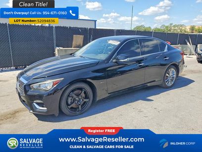 Used 2018 INFINITI Q50 Luxe w/ Essential Package (3.0T Luxe)