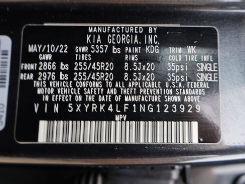 Used 2022 Kia Sorento SX FWD image 43