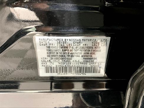 Used 2022 Nissan Sentra SV w/ Trunk Package FWD image 19