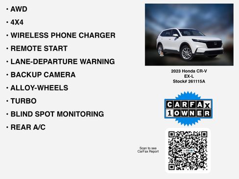 Certified 2023 Honda CR-V EX-L image 7