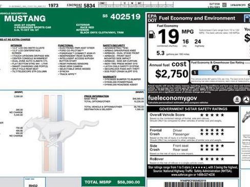 Used 2025 Ford Mustang GT w/ GT Performance Package image 17