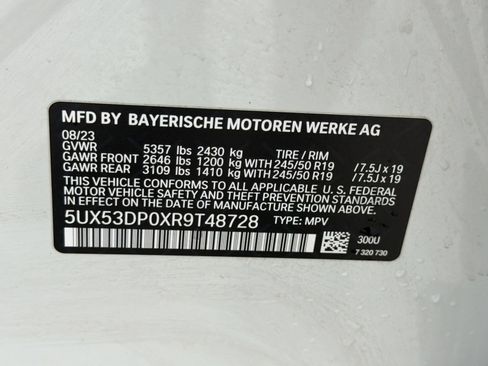Certified 2024 BMW X3 xDrive30i w/ Premium Package AWD/4WD image 24