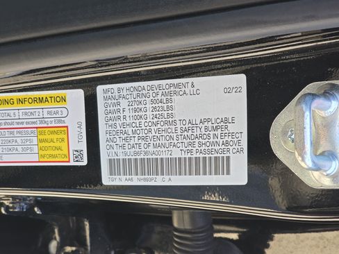 Used 2022 Acura TLX Base image 33