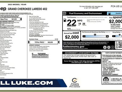 Certified 2023 Jeep Grand Cherokee Laredo
