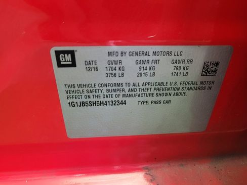 Used 2017 Chevrolet Sonic LS FWD image 33
