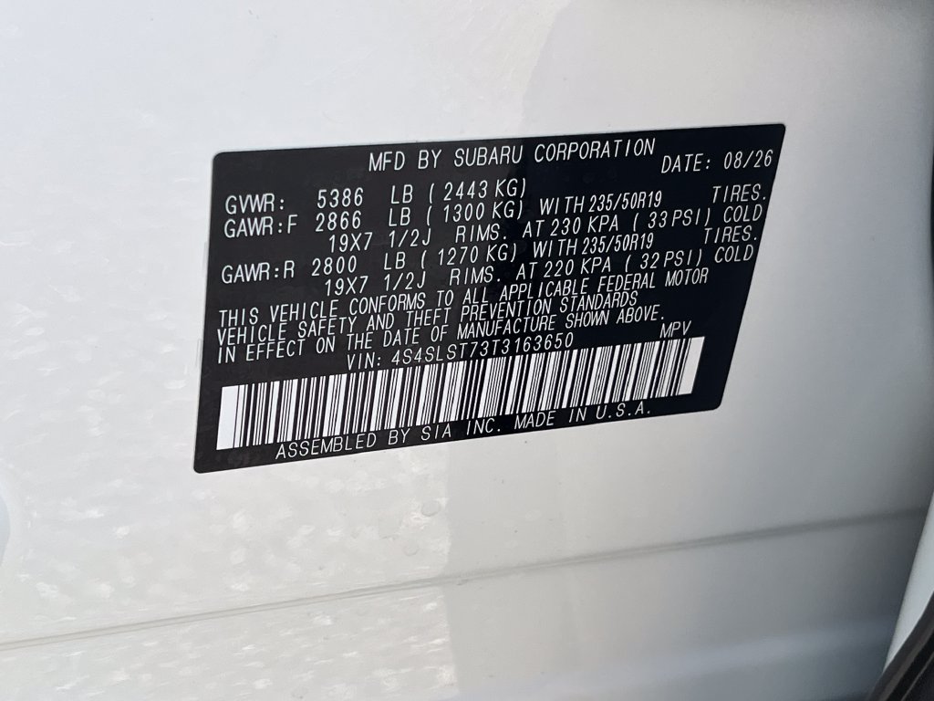 New 2026 Subaru Forester Touring AWD/4WD image 24