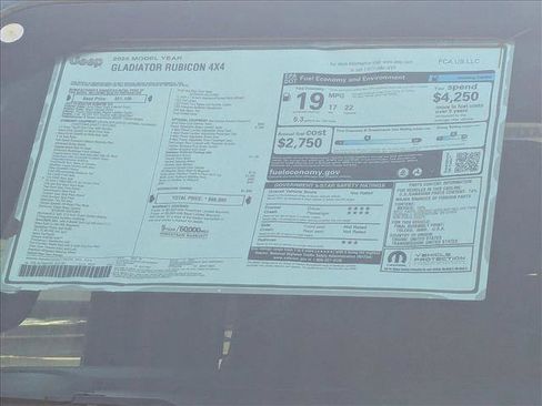 New 2025 Jeep Gladiator Rubicon w/ Convenience Group image 18