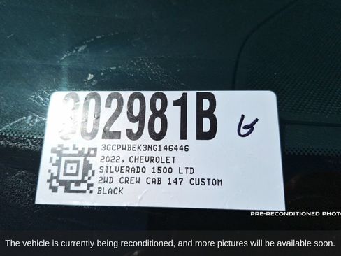 Used 2022 Chevrolet Silverado 1500 Custom RWD image 19