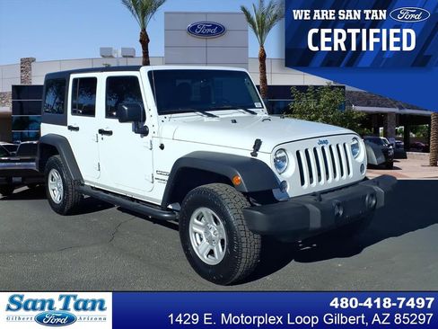 Used 2017 Jeep Wrangler Unlimited Sport image 1