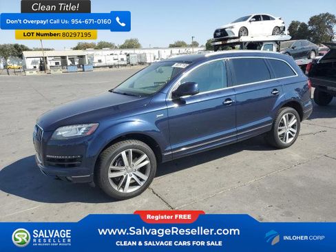 Used 2014 Audi Q7 3.0T Premium Plus w/ Premium Plus Package AWD/4WD image 1