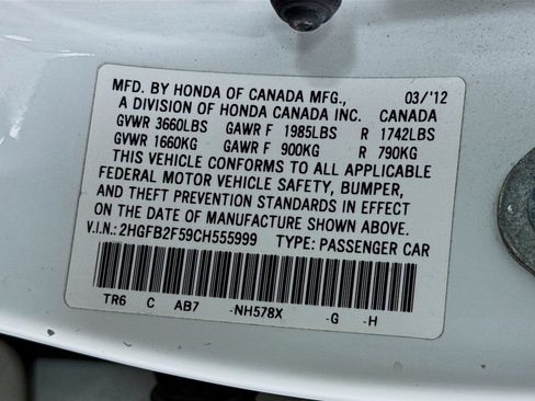 Used 2012 Honda Civic LX image 37